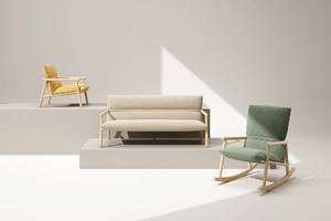 <span class=keywords><strong>Fauteuil</strong></span> en tissu <span class=keywords><strong>jaune</strong></span> de style nordique, <span class=keywords><strong>fauteuil</strong></span> d'appoint minimaliste pour bureau ou espace détente - Product Image 6