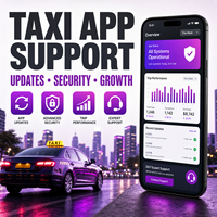 La Mejor Aplicación de Compartición de Viajes y Reserva de Taxis para iOS y Android con Emparejamiento de Conductores y Rastreo GPS en Vivo LionCreate