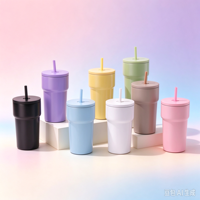 Mug à café en acier inoxydable à double paroi avec logo personnalisé, gobelet de voyage pour enfants, tasse à thé, écologique, sans BPA