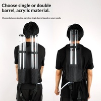 Sac à dos distributeur de bière à double tube, distributeur de boissons/jus, sac à dos distributeur de boissons