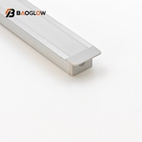 Style tendance : Bande LED encastrée au sol 12*10, personnalisable, pour profilé LED de plafond en aluminium, IP67, néon