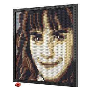 Pixel Art khối xây dựng 48x48 nhựa dots Gạch 1x1 tường Chân Dung DIY trang trí nội thất tương thích với logo đồ chơi và quà tặng - Product Image 1