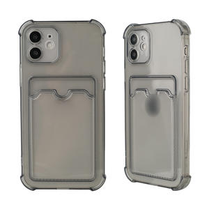 Housse TPU transparente pour téléphone portable, étui de protection pour smart phone smash A22, avec sac de cartes, bon marché - Product Image 4