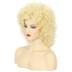 Bà nội trợ 506070S Dolly parton tóc vàng cổ điển tóc giả - Product Image 2