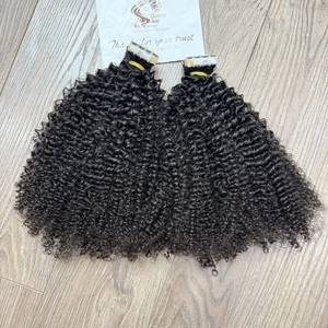 ผมต่อแบบเทปแบบดิบ ไม่ผ่านกระบวนการ  ผมแท้จากผู้บริจาคคนเดียวจากเวียดนาม ขายส่ง - Product Image 1