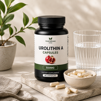 Capsules d'Urolithine A Rainwood, Emballage Personnalisé, Complément Alimentaire