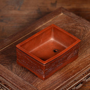 無釉手作り宜興盆栽鉢 - Product Image 6