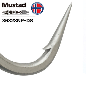 Mustad 100% Gốc 7x Mạnh Mẽ kaiju treble Móc Chất Lượng Cao Thép Carbon Cao 2/0-7/0 Kích Thước Phạm Vi - Product Image 3
