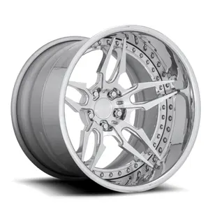 17-24 Inch Luxury Customization 2 Pieces Forged Deep Lip Concave Car Wheels Rim Passenger Car Wheels
