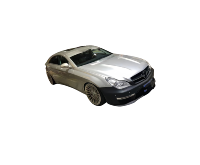 Pare-chocs automobile C219 pour CLS63 avec diffuseur arrière pointu CLS350 CLS400 CLS450 CLS500 pour Mercedes CLS W219 2012-2014