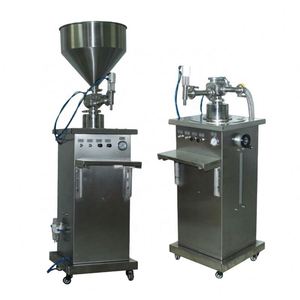Máquina Dosificadora y Llenadora Vertical para Cremas Cosméticas, Salsas, Mermeladas, Miel, Ungüentos, Champús, Lociones, Líquidos y Agua en Botellas y Jeringas - Product Image 1