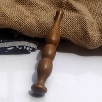 Stylo de massage en bois de santal pour points d'acupuncture, bâton d'acupression traditionnel en bois, outil de réflexologie pour tissus profonds, outil de massage des méridiens