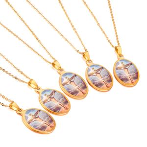 New Men <b>Gold</b> Muslim Allah Pendant <b>Necklace</b> <b>Long</b> <b>Chain</b> Islamic Koranic Gift Islam Religion <b>Necklace</b> - Product Image 3