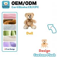 Fabricant de jouets pour bébés de haute qualité, mignons, en gros, personnalisés, animaux en peluche, ours en peluche, jouets en peluche, CPC CE, logo personnalisé, OEM