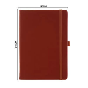 Libreta A5 con Logotipo Personalizado al por Mayor, Correa Elástica, Portaplumas, Libreta de PU con Logotipo Impreso, Diario, Bloc de Notas, Libreta de Cuero PU - Product Image 6