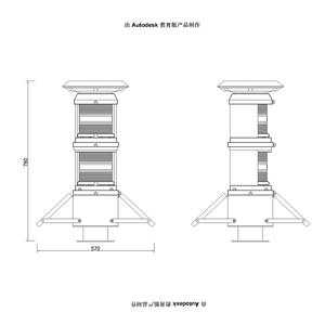 Feux de navigation marins solaires 7NM, feux d'ancre, feux de poupe, feux de remorqueur, matériel pour une navigation maritime sécurisée - Product Image 1