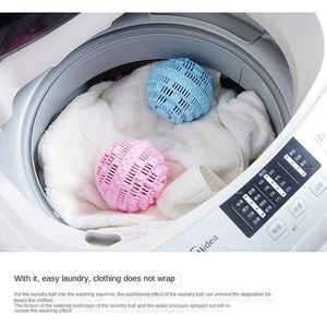 Bola de Lavandería de Plástico Sostenible de Gran Tamaño, Descontaminación, Retención de Fragancia, Anti-Enredos, Bola Absorbente de Pelo para <span class=keywords><strong>Lavadora</strong></span> - Product Image 3