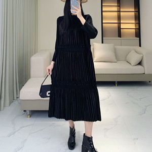 فستان أم العروس للخريف مباشرة من المصنع جديد مطرز بالخرز بمقاس كبير ، فستان مأدبة نسائي أنيق - Product Image 2