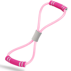 Bande de résistance Dynamic Beauty Figure Eight en TPE, durable pour l'entraînement du dos, le yoga, l'expansion pectorale, la remise en forme des adultes - Product Image 4