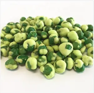 Chinesischer guter Preis Oem Gesunder Wasabi-Geschmack Marrow fat Fried Green Peas Crispy Snacks
