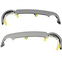 Couverture de tableau de bord central pour Toyota FJ Cruiser 2007-2014 LH+RH/Gris