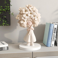 Grand style crème fille salon décorations du sol au plafond accessoires pour la maison cadeaux sonores Bluetooth