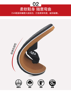 Nouvelles sandales EVA pour hommes, résistantes à l'usure, antidérapantes, pour la plage, avec des tongs respirantes pour l'extérieur, pour l'été et l'hiver - Product Image 4