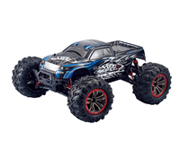 HOSHI N516 1/10 4WD RC Monster Truck, double moteur 390, 46 km/h, voiture RC tout-terrain supersonique, double vitesse, 2 batteries, jouet RTR