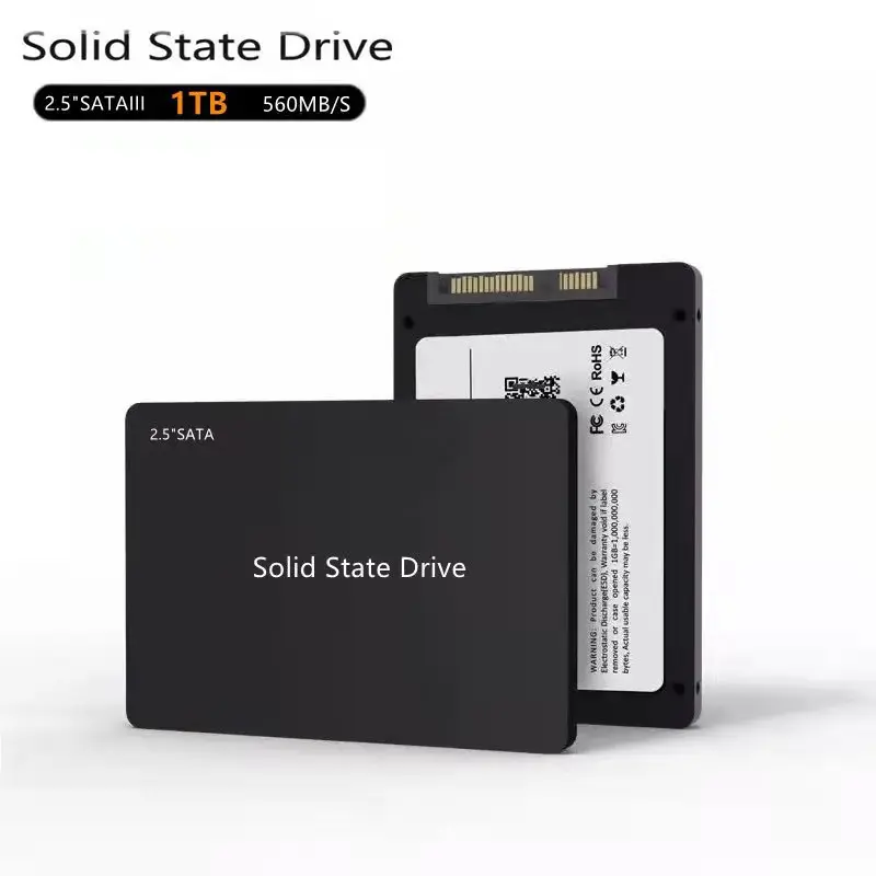Großhandel 2,5-Zoll-Sata3-Festplatte 128GB 512GB 1TB 2TB HD Internes Solid-State-Laufwerk Disco Duro Ssd-Festplatten für PC-Laptops