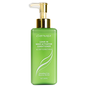 CARTHAEA Acondicionador Activador de Ondas Sin Enjuague 280ML Fórmula Herbal Fijación Flexible Todo el Día para Cabello Ondulado - Product Image 5