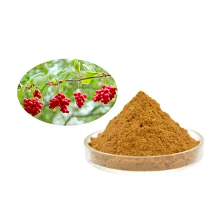 Schisandra Berry Chiết xuất tổng schisandrin B 5% 9% tự nhiên số lượng lớn schisandrin B bột