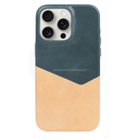 Étui de téléphone magnétique en cuir véritable Sinco Wholesale Orange, fabriqué en usine, pour iPhone 15 17 Pro Max