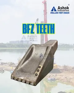 Ashok Industries BFZ Black Earth <b>Auger</b> Cutting Teeth for <b>Drilling</b> Equipment with 6000 Working Pressure and 450 Knm Max Torque - Product Image 4