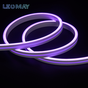 LEOMAY Schlussverkauf einfarbig biegbar SMD2835 120LED/m DC24V 8mm Silikon-Neon-<span class=keywords><strong>LED</strong></span>-Streifenlicht