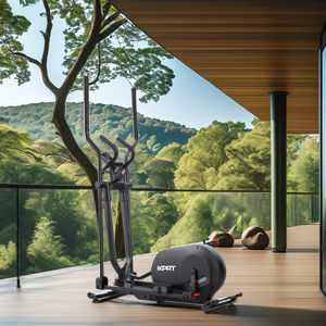 Gym à la maison Matériau en acier <span class=keywords><strong>Type</strong></span> <span class=keywords><strong>de</strong></span> résistance magnétique Gym Bike Bicycle <span class=keywords><strong>Elliptique</strong></span> Cross Trainer Folding Eleptical Exercise Bike - Product Image 6