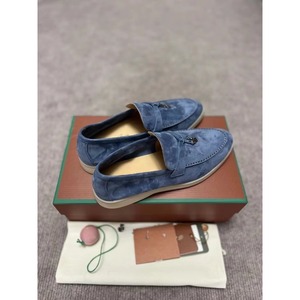 Top Luxury Designer Sneakers Casual Shoes Suede Loafers Anti slip Classic Flat Bottom Office Leather Insoles Suitable for Autumn - Product Image 6