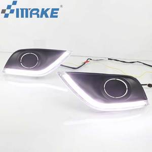 ไฟเดย์ไลท์ Smrke Led DRL สำหรับรถยนต์นิสสัน อัลเมร่า ลาติโอ / ซันนี่ / เวอร์ซ่า ไฟตัดหมอก 12V ไฟหน้า DRL ปี 2014 2015 2016 2017 2018 - Product Image 2