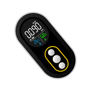 Meilleur testeur de détecteur de pollution atmosphérique à affichage en temps réel Nouveau compteur de formaldéhyde HCHO et TVOC Moniteur de CO2 numérique industriel avec LCD - Product Image 2