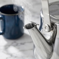 Bouilloire à thé en acier inoxydable 1,5L 2L 3L avec sifflet, finition miroir polie, fond brasé pour cuisinière à induction/gaz