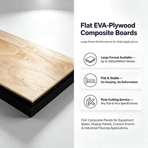 Panel de Revestimiento para Caja de Herramientas, de Madera y Espuma EVA, Personalizado, Reforzado, Antideformación, con Grabado CNC - Product Image 4