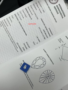 เพชรแล็บ IGI Certified รูปทรงลูกแพร์ 1 กะรัต 1.5 กะรัต 2 กะรัต 3 กะรัต D VVS2 เพชรหลวม HPHT CVD เพชรเพาะเลี้ยงในห้องแล็บ - Product Image 2
