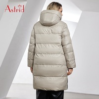 Veste d'hiver pour femmes grande taille tissu imperméable de couleur Ontrast avec vêtements d'hiver en coton épais pour femmes vente en gros