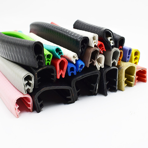 Bande de garniture de porte de voiture en caoutchouc PVC multicolore, bande d'étanchéité universelle en caoutchouc pour bord de porte de voiture, bande d'étanchéité en caoutchouc PVC en forme de U - Product Image 6