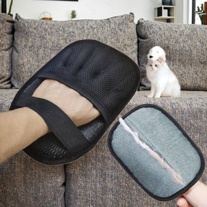 Doppelseitiger Elektrostatik-Haustierpflege- & Reinigungshandschuh aus verdicktem Kunststoff zur Tierhaarentfernung - Product Image 4