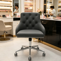 Fauteuil de manucure de luxe pour salon de beauté avec fonction de réglage en hauteur