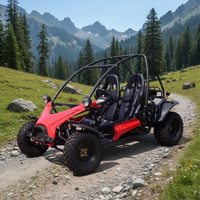 Buggy tout-terrain professionnel 200CC/150cc pour adultes, buggy des sables du désert, transmission par chaîne, 4 temps, kart à pédales, buggy des dunes