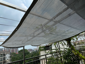 Nhôm-vải bóng râm cho vườn pergola cover10 X10 FT, 80% phản chiếu Tarp cho ngoài trời pergola xe ô tô Lều Bìa chó kennel bóng râm - Product Image 5