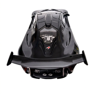 Modèle de voiture miniature en alliage de zinc McLaren P1 à l'échelle 1/24 avec fonction de recul, lumières et sons, pour les enfants de 8 à 13 ans