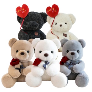 Ours en peluche moderne à la mode, ours en peluche avec nœud papillon, jouet en peluche, cadeau pour la Saint-Valentin - Product Image 4
