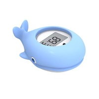 Thermomètre numérique LCD flottant pour piscine, thermomètre de bain pour bébé en forme d'animal
